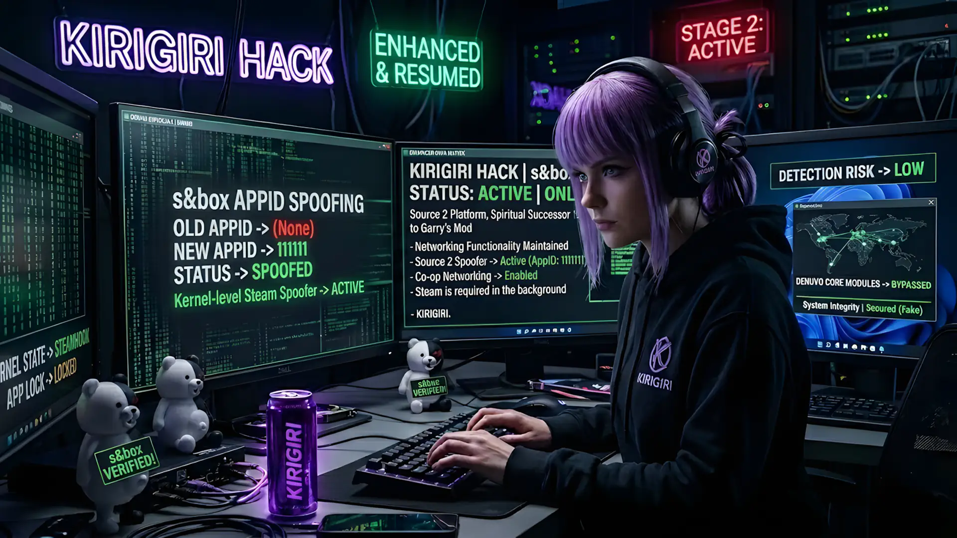 Хакеры Kirigiri открыли доступ к кооперативу в игре s&amp;box