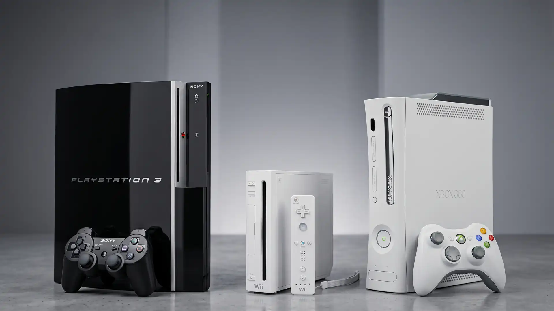 Анализ успеха PlayStation 3, Xbox 360 и Nintendo Wii среди геймеров