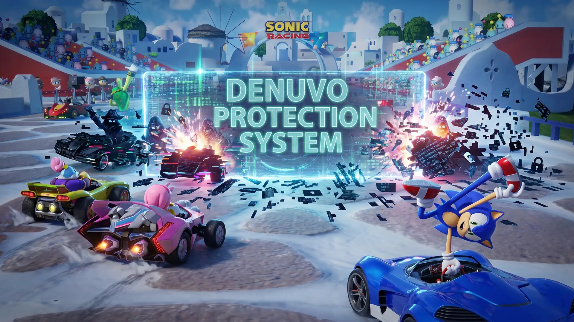 Бесплатные выходные Sonic Racing CrossWorlds сорваны по вине Denuvo