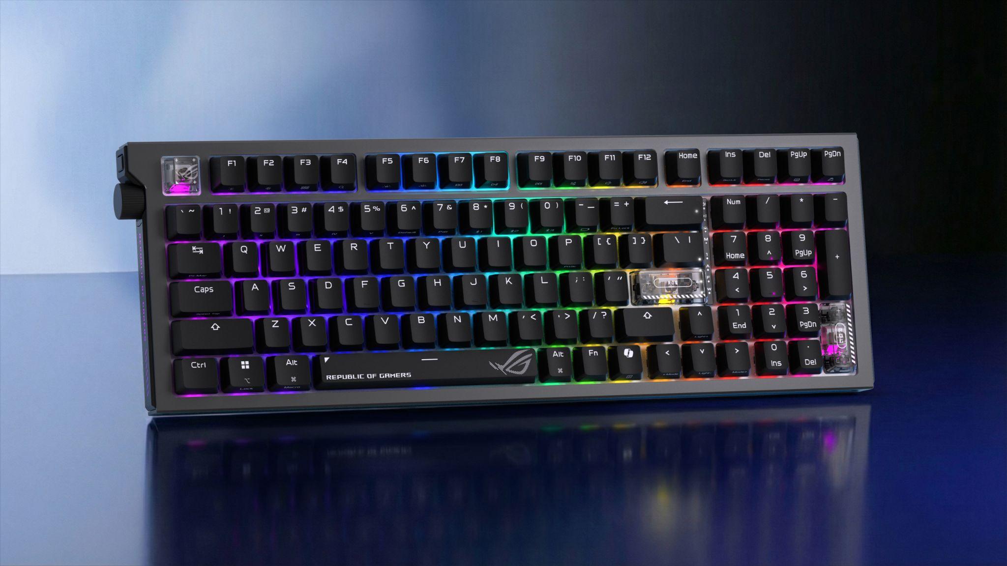 ASUS открыла предзаказы на клавиатуру ROG Strix Morph 96 Wireless