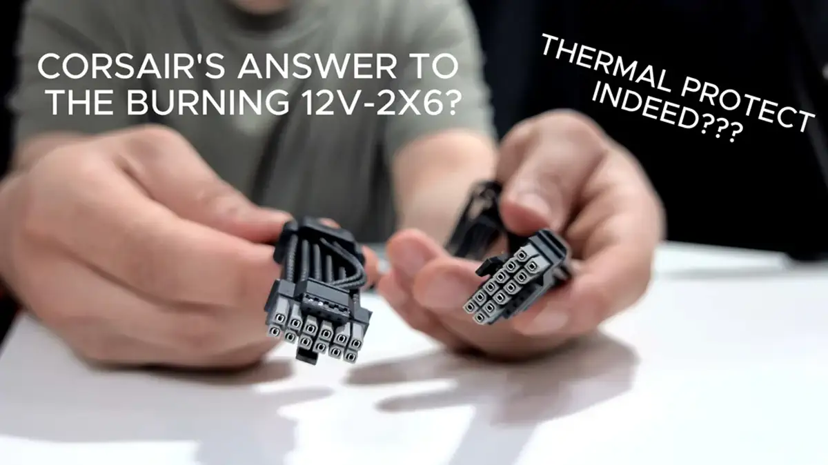 Corsair Thermal Protect 12V-2x6 сравнили со стандартными кабелями 12V-2x6