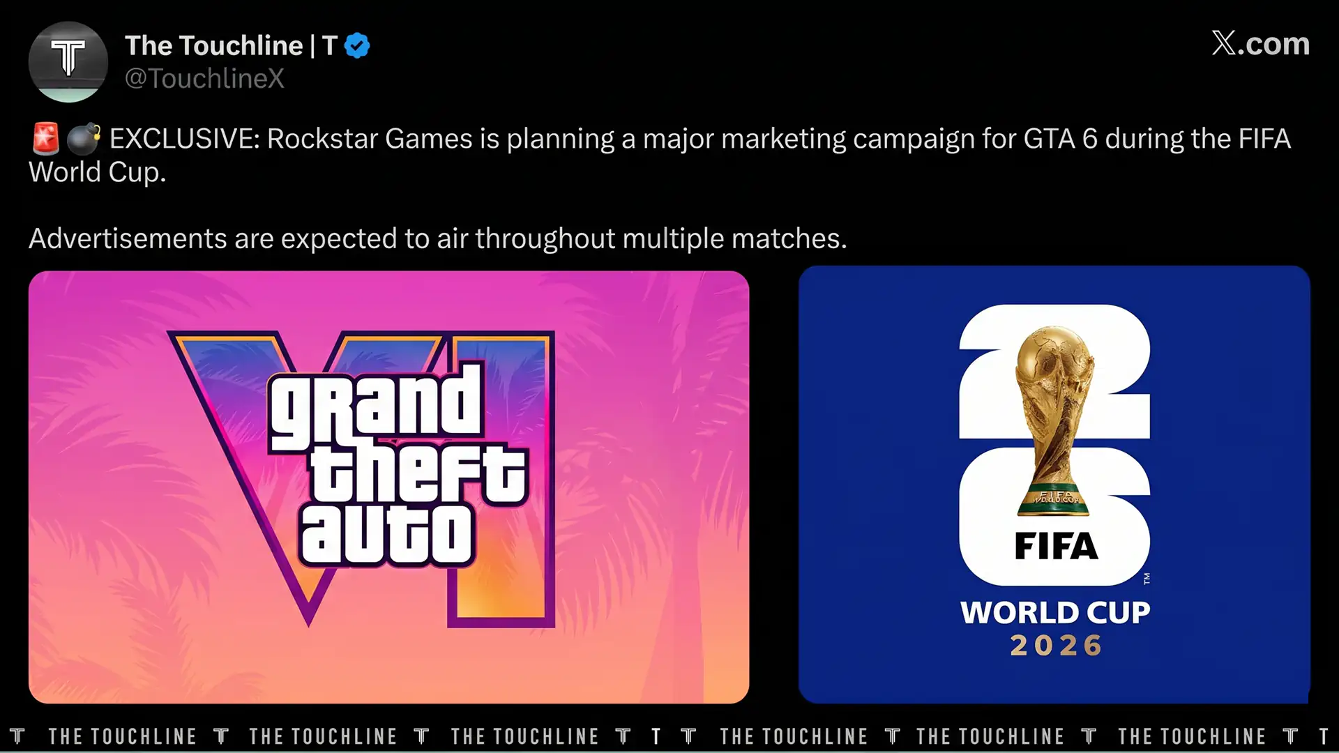 FIFA World Cup 2026 может использоваться для продвижения GTA 6