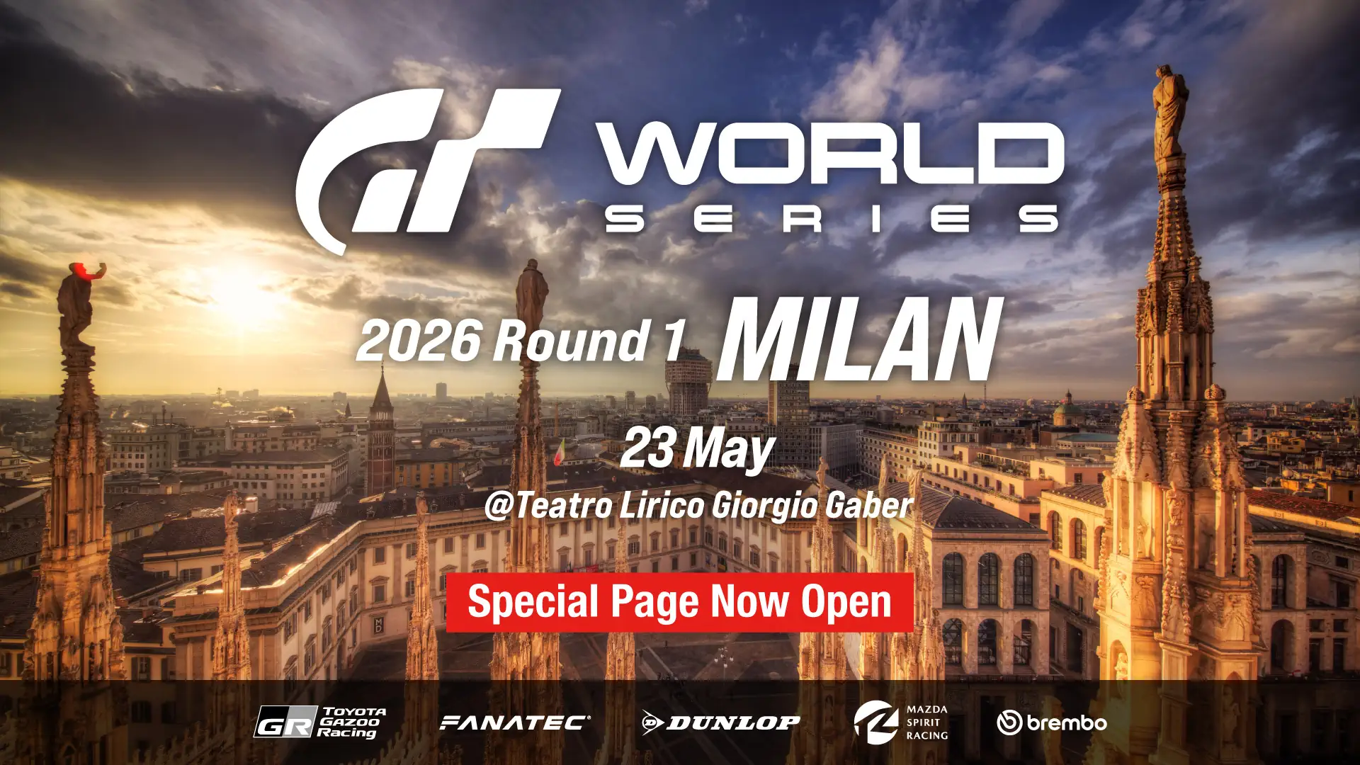 В Милане стартует Gran Turismo World Series 2026