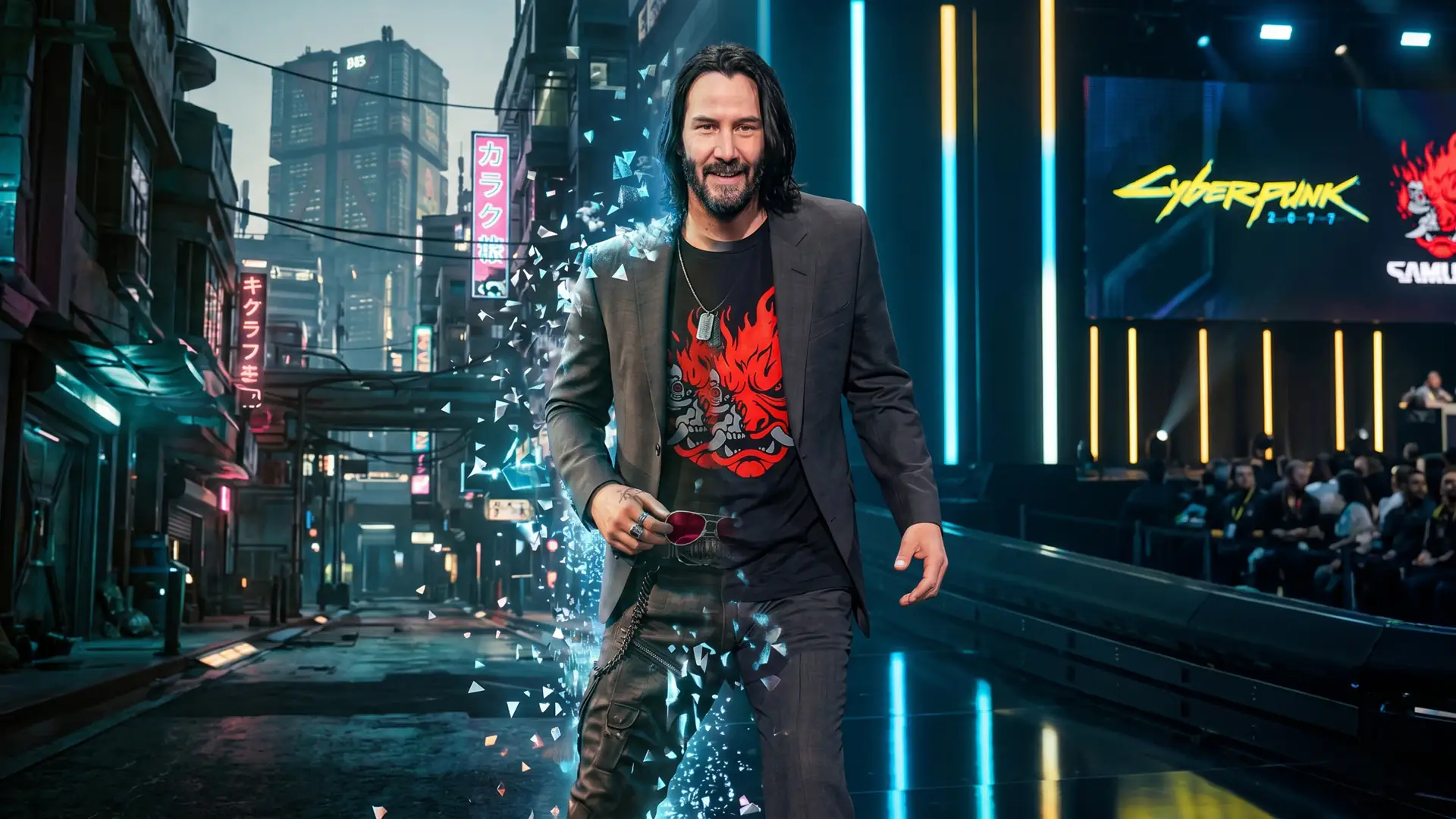 Игроки предлагают добавить в Cyberpunk 2077 обычного Киану Ривза