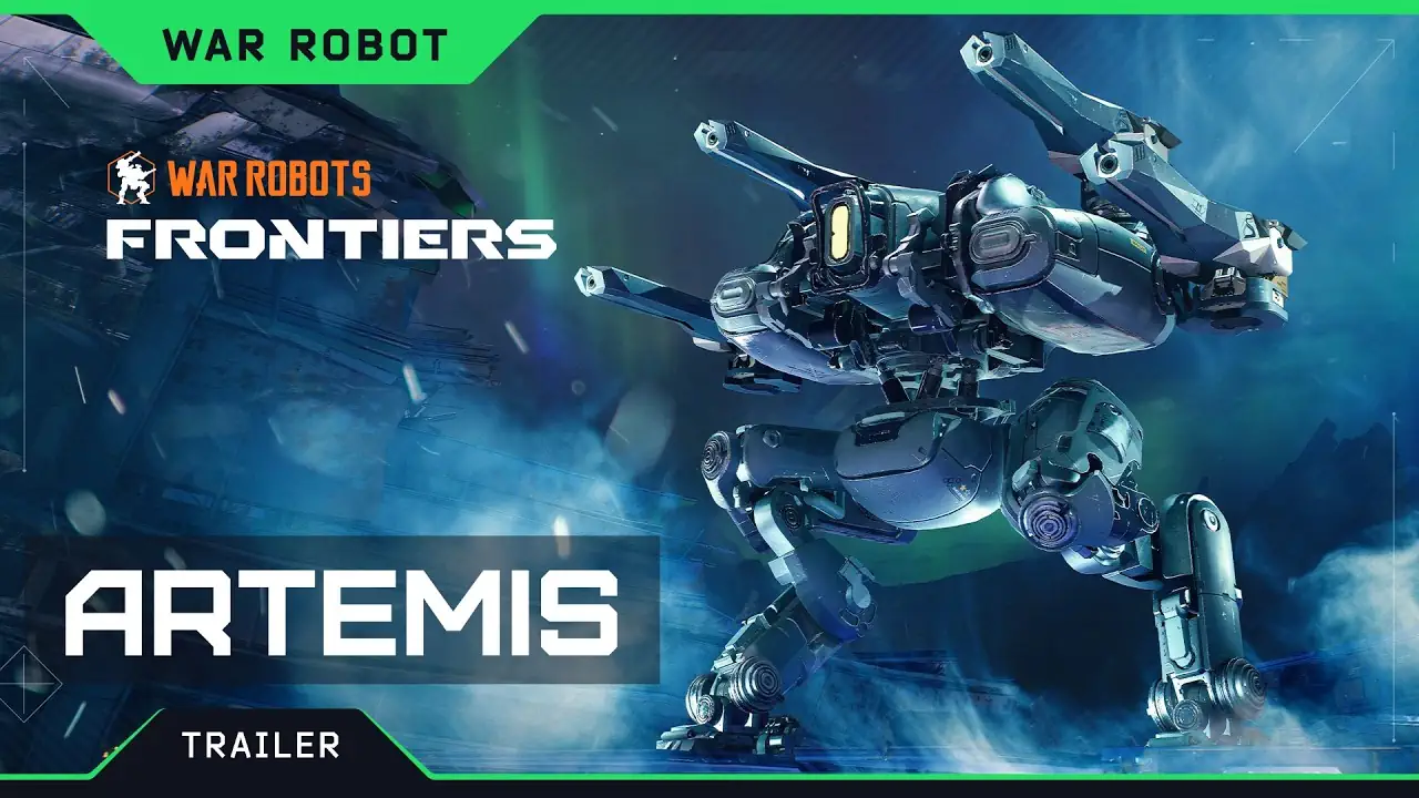 В War Robots Frontiers Появился Мех Artemis И Оружие Velite