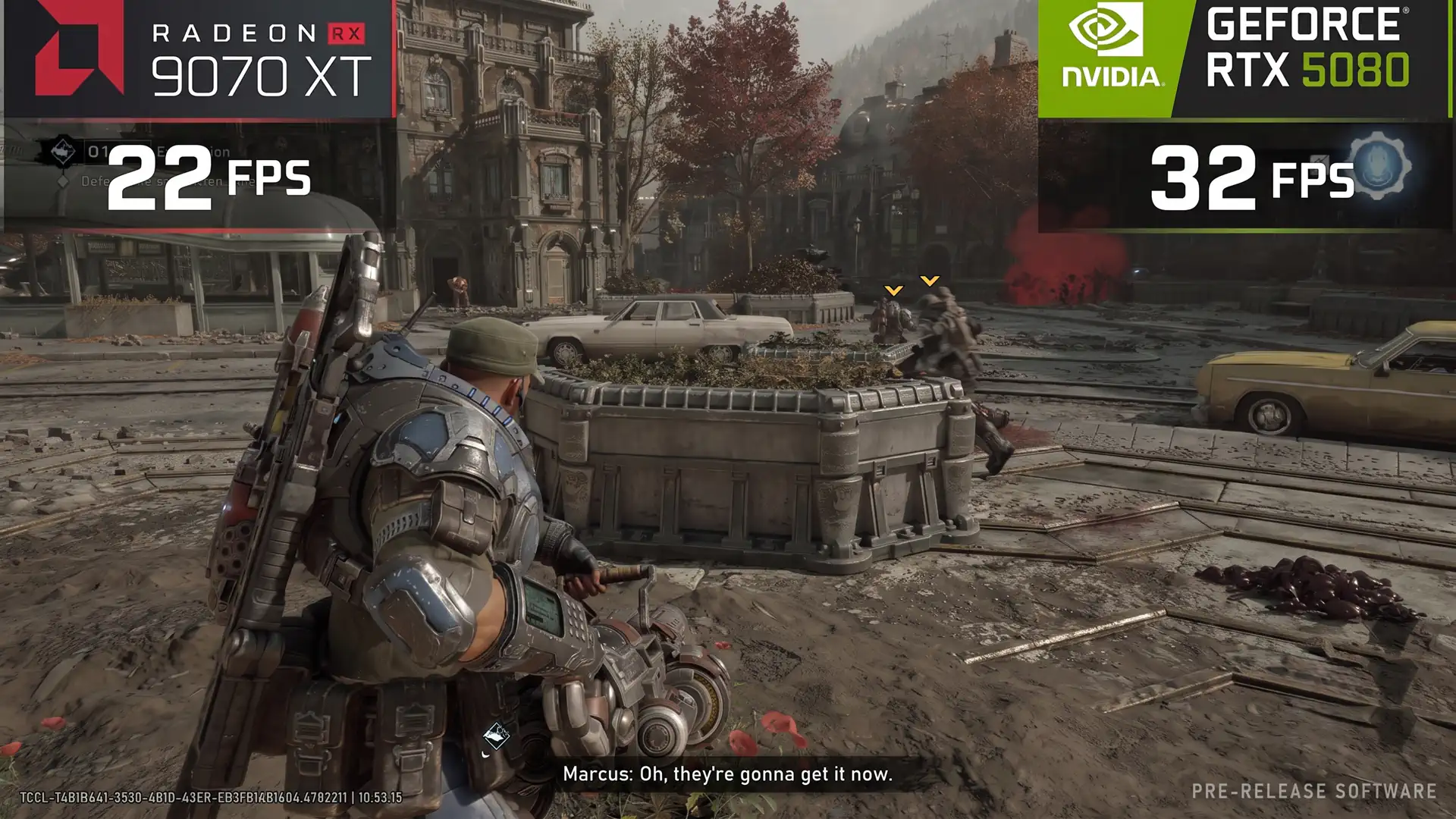 Ни одна видеокарта AMD Radeon не обеспечивает играбельный FPS в 2K в Gears of War E-Day