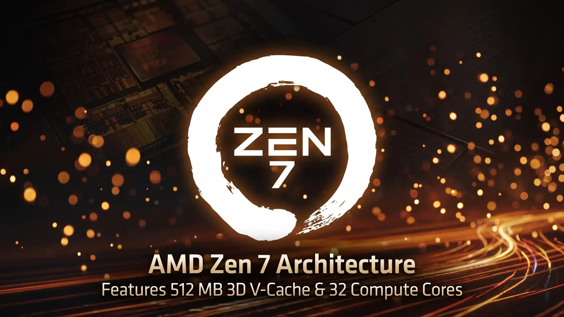 Архитектура AMD Zen 7 предложит 512 МБ кэша 3D V-Cache и 32 вычислительных ядра