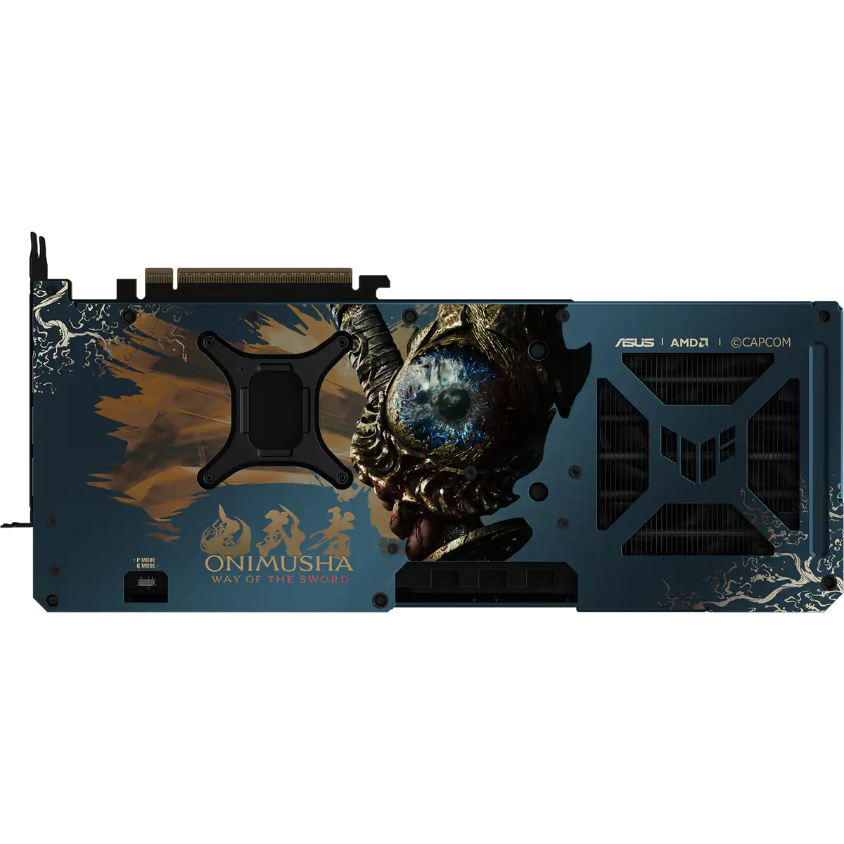 Back TUF Gaming Radeon RX 9070 XT Onimusha Way of the Sword Edition gpu