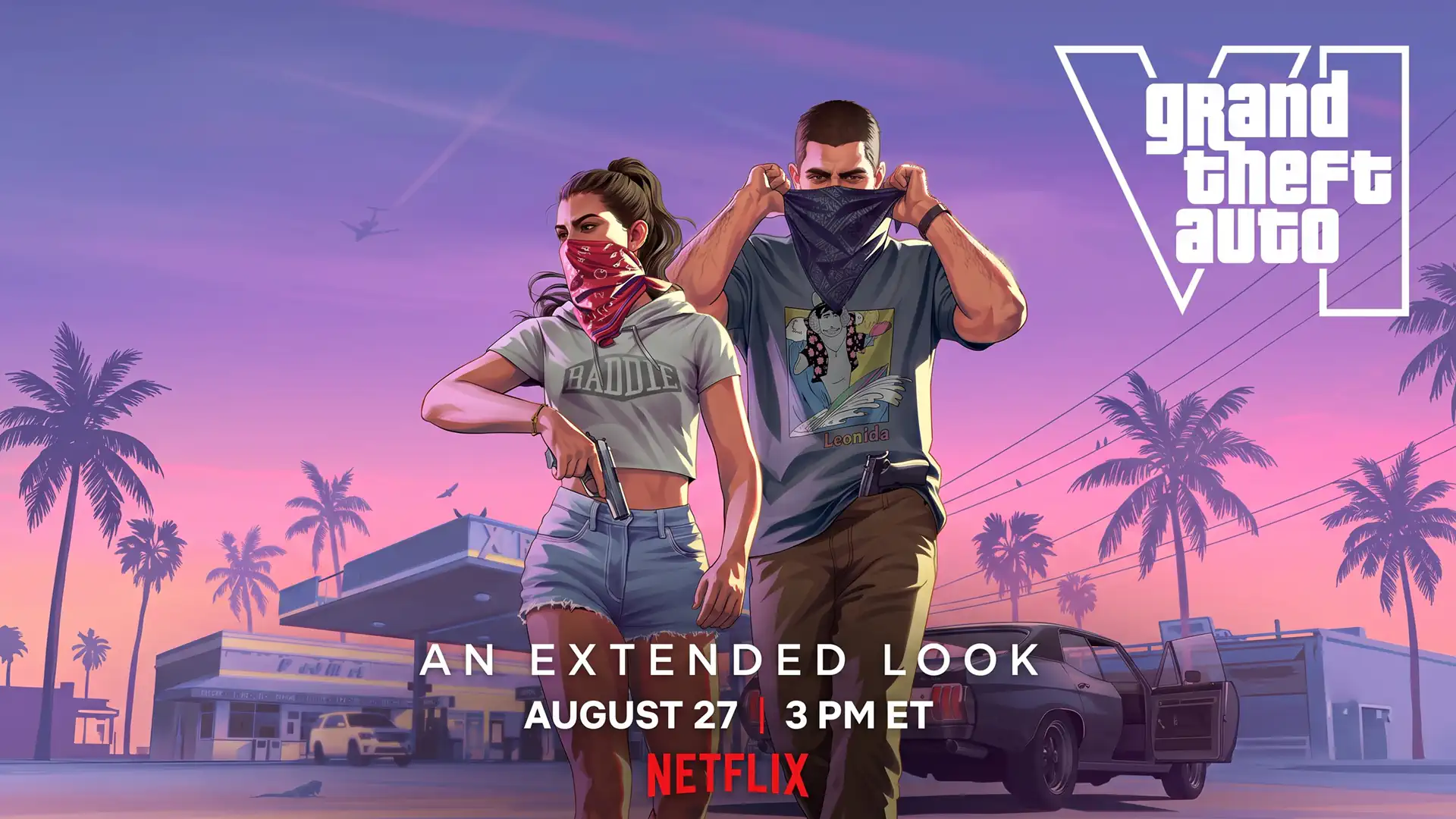 Расширенный показ Grand Theft Auto VI состоится 27 августа на сервисе Netflix