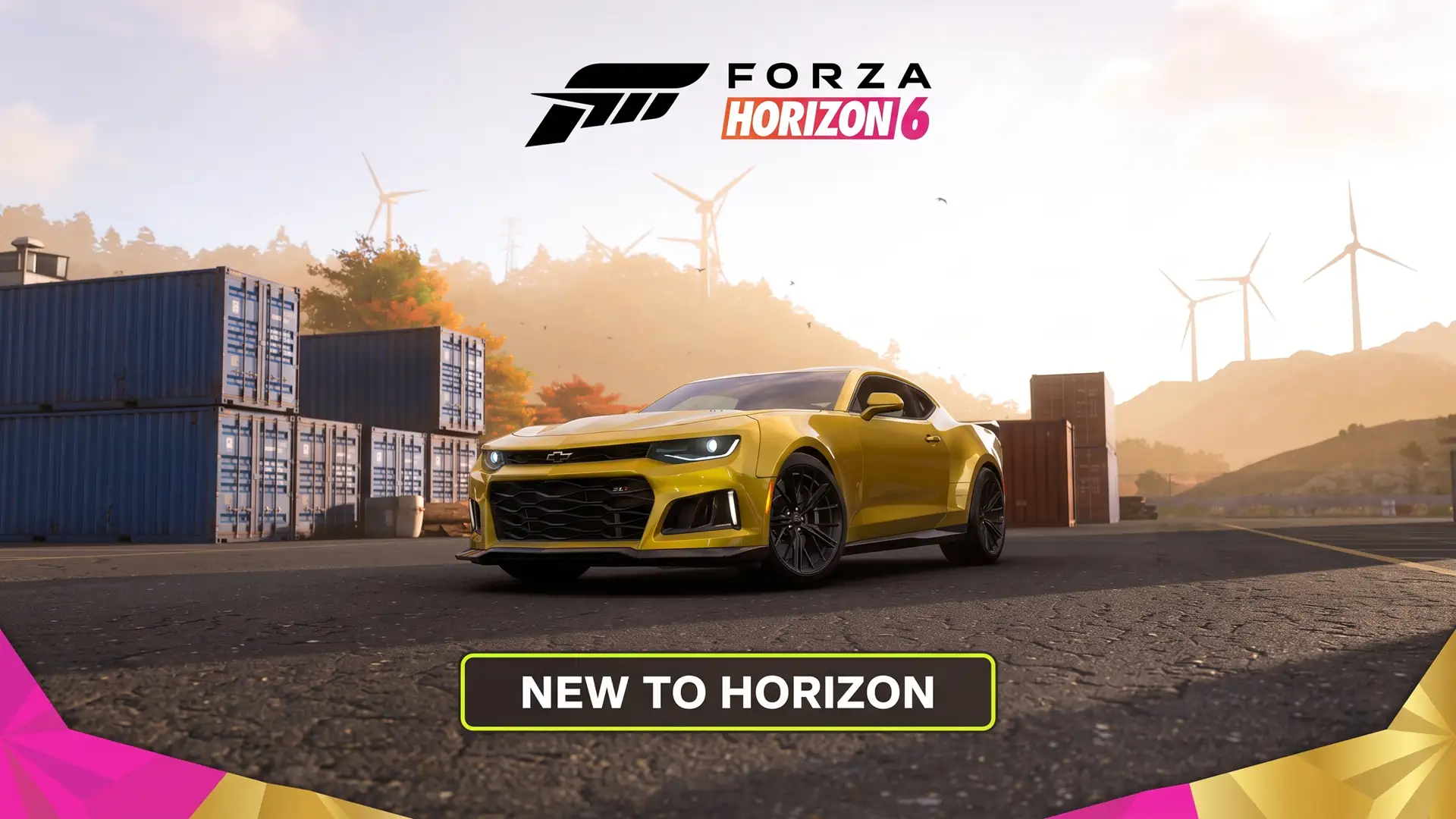 Спорткар Chevrolet Camaro ZL1 2024 года пополнил автопарк фестиваля Forza Horizon 6