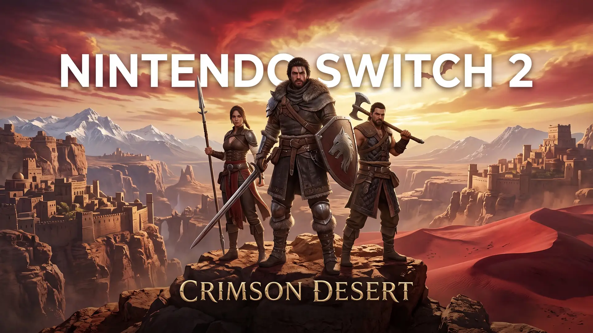 Компания Pearl Abyss разрабатывает версию Crimson Desert для консоли Nintendo Switch 2