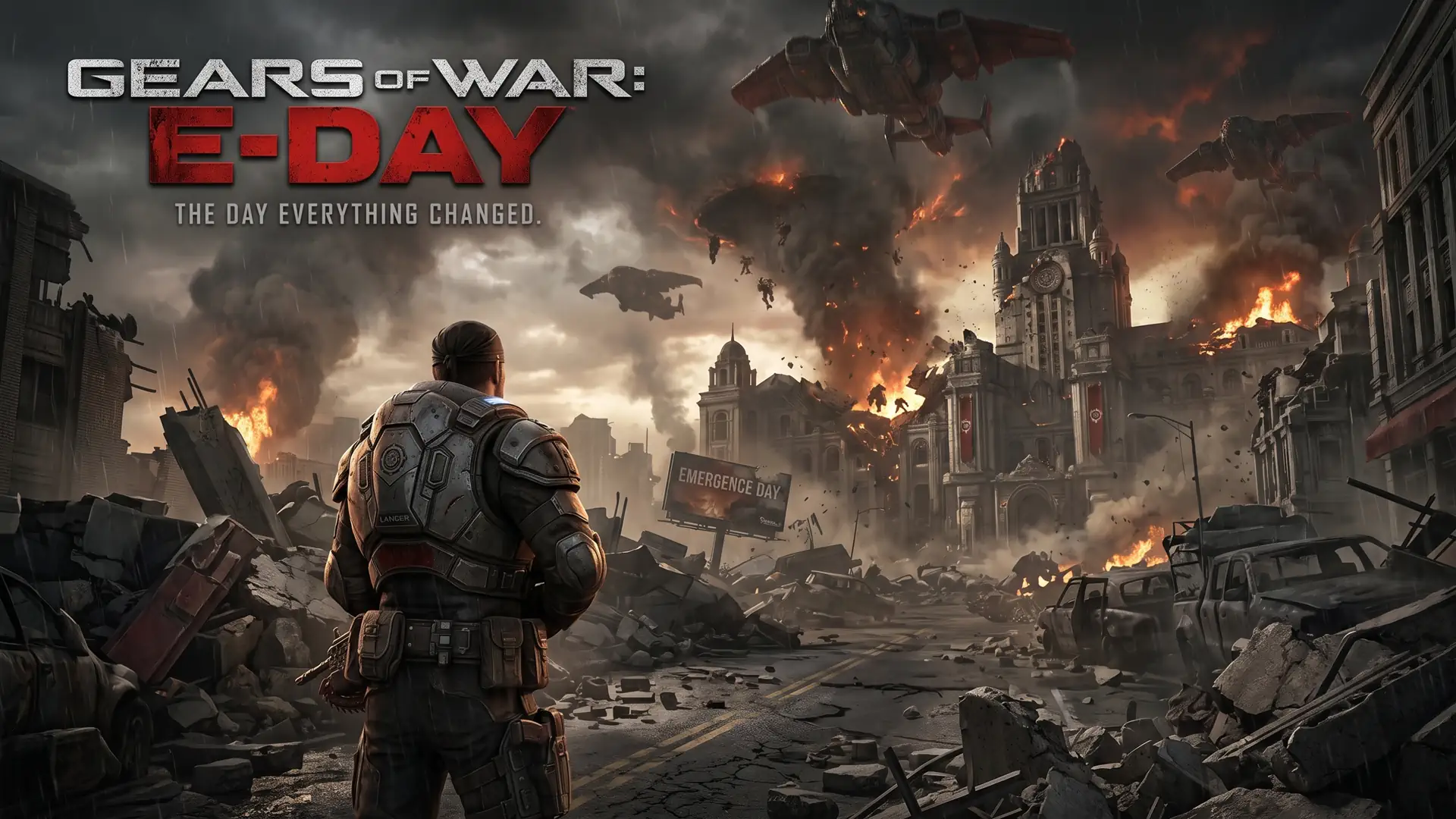 Флагманская видеокарта GeForce RTX 5090 не смогла выдать 60 FPS в Gears of War E-Day