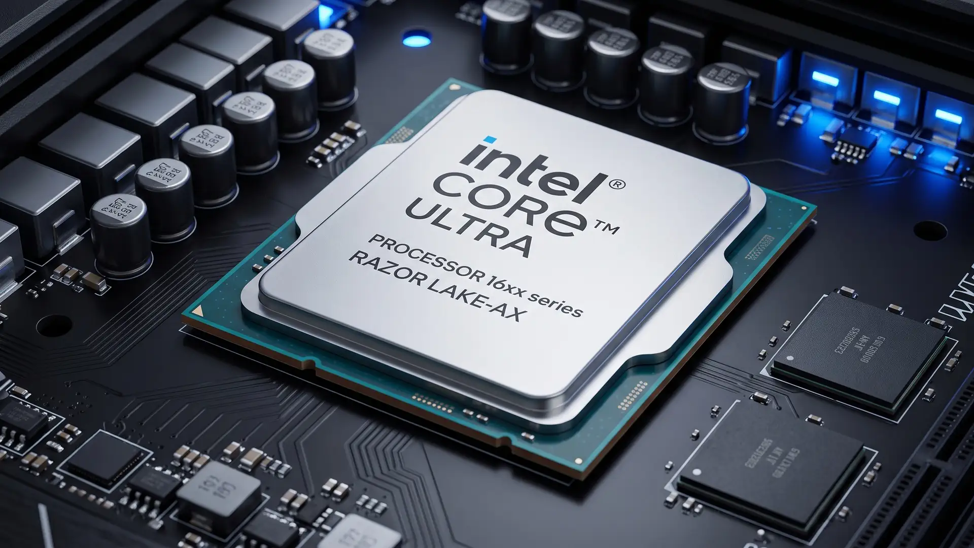 Чипы Intel Razor Lake AX получат встроенную графику Xe3P и набортную память