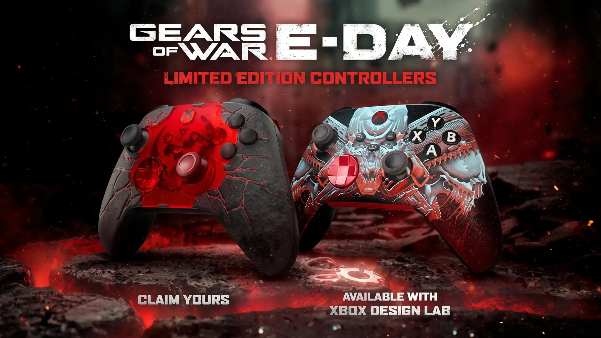 Анонсированы геймпады Xbox Wireless Controller в стиле Gears of War E Day