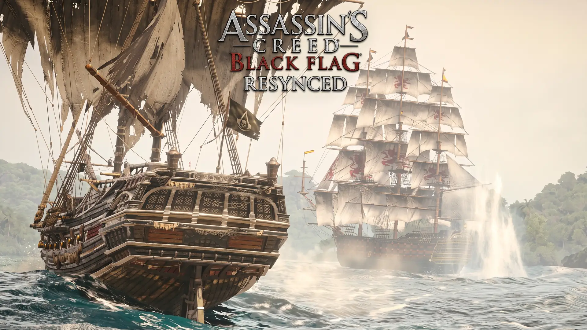 Sony показала лучшие скриншоты корабля из Assassin’s Creed Black Flag Resynced