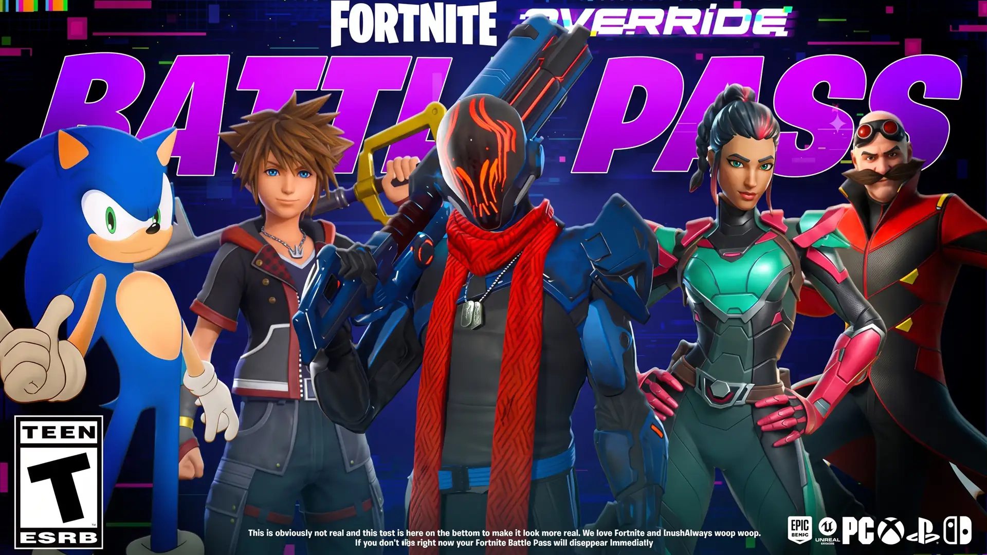 Анонсирован четвертый сезон седьмой главы королевской битвы Fortnite Override