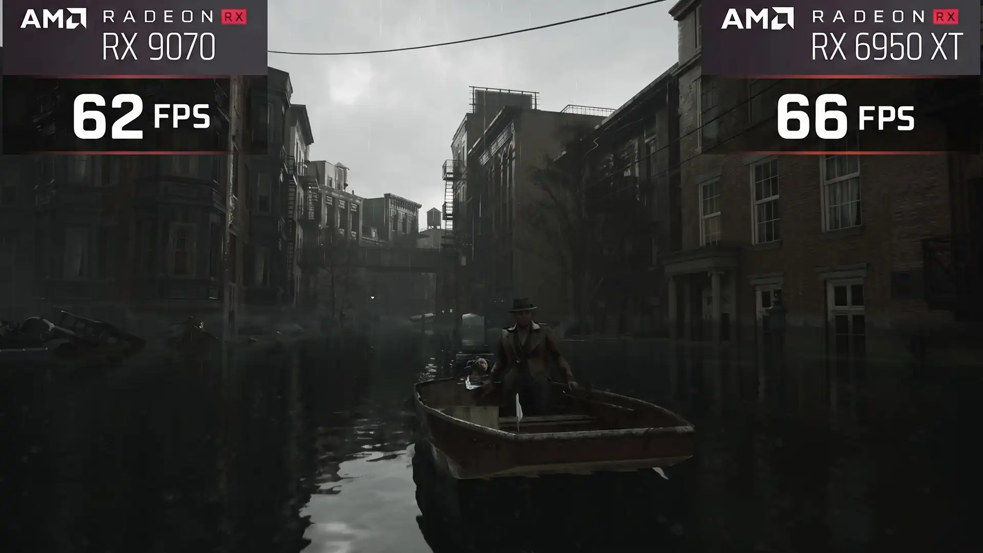 В The Sinking City 2 в Full HD архитектура AMD RDNA 4 проигрывает старым RDNA
