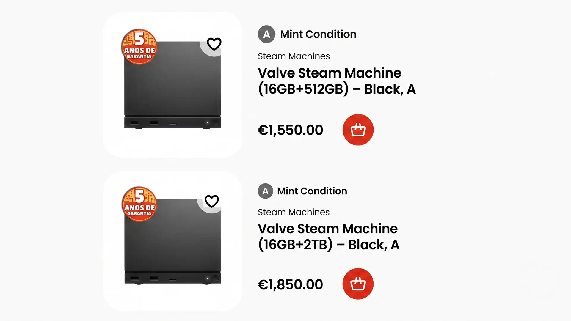 Европейские реселлеры начали перепродавать новые Valve Steam Machine по $2000