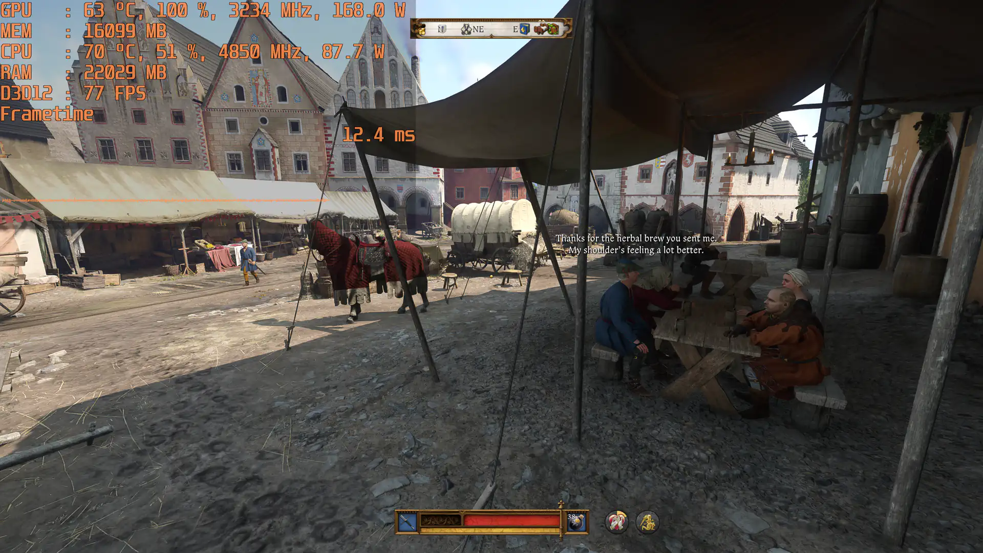 Kingdom Come Deliverance 2 использует более 16 GB видеопамяти и 22 GB ОЗУ в 1440p