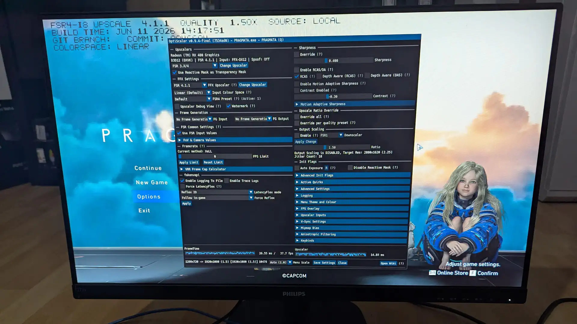Технологию FSR 4 с обработкой Int8 удалось запустить на Radeon RX 470