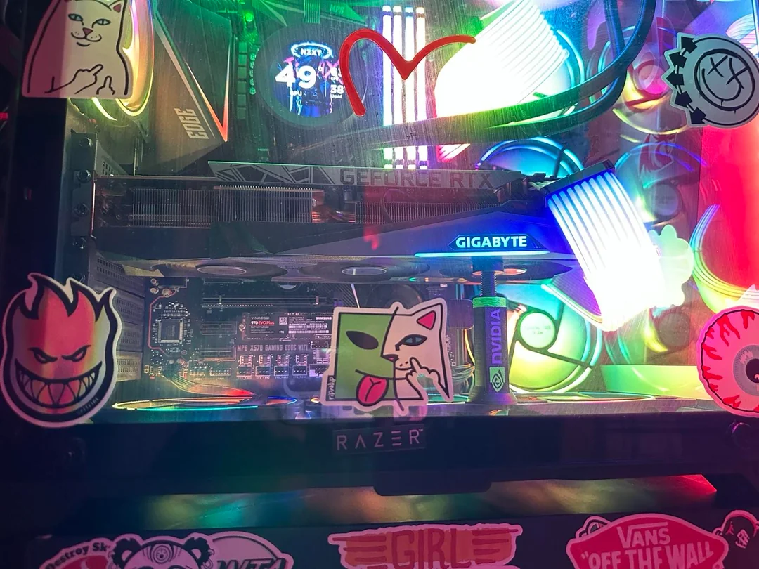 rtx 3080 rx 580 as a second gpu for side monitors and v0 370pl653wzkh1