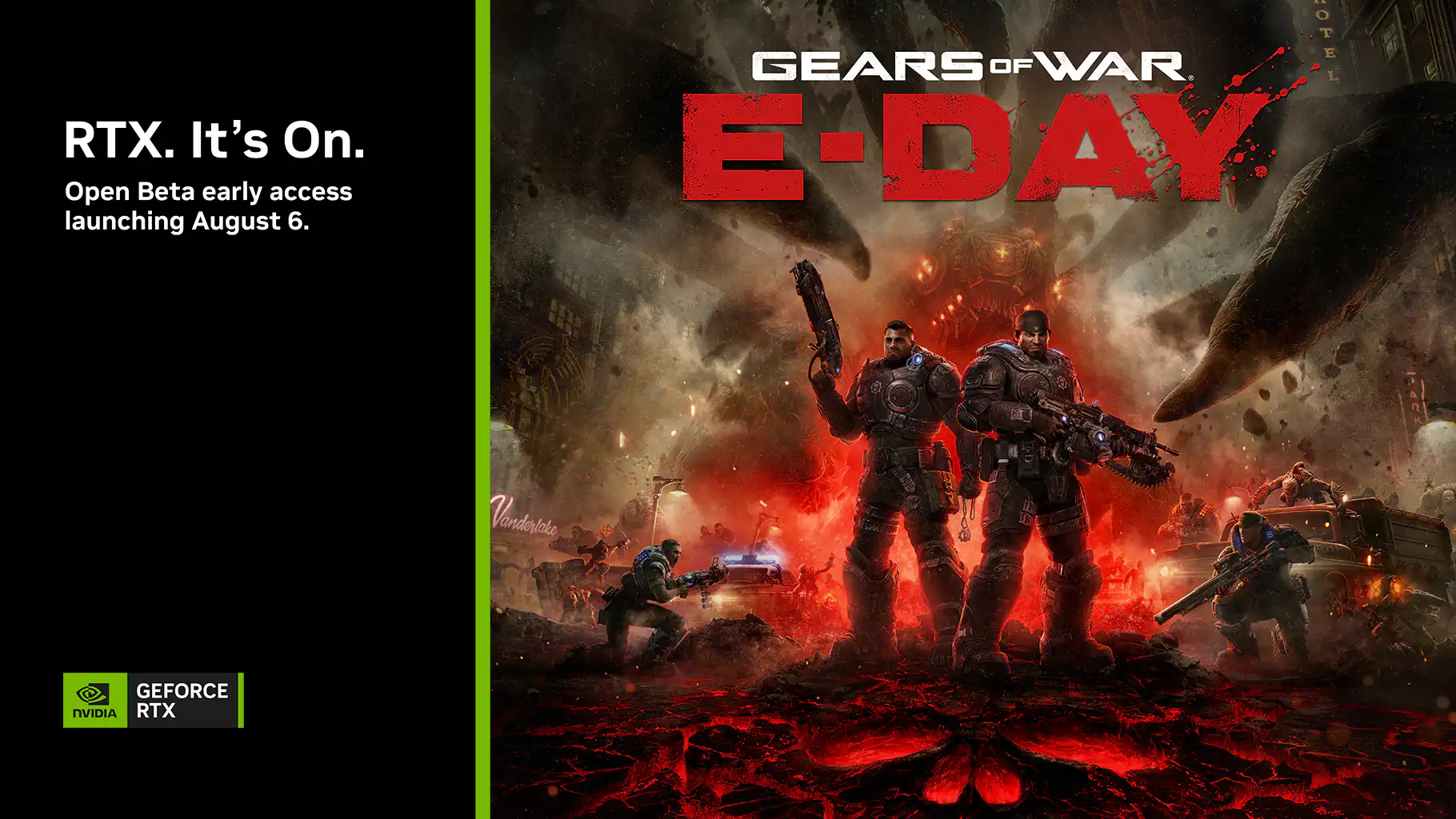 Открытая бета Gears of War E-Day предложит поддержку DLSS 4.5