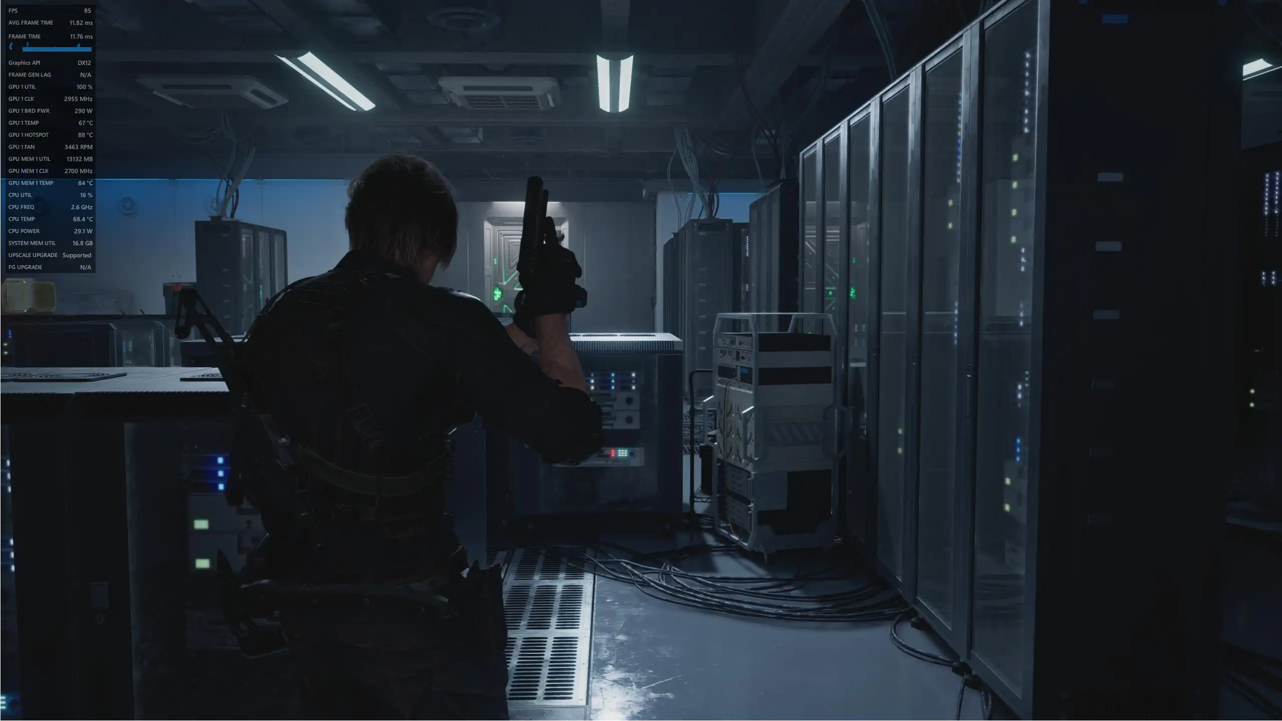 Влияние снижения лимита мощности на работу Radeon RX 9070 XT в Resident Evil Requiem