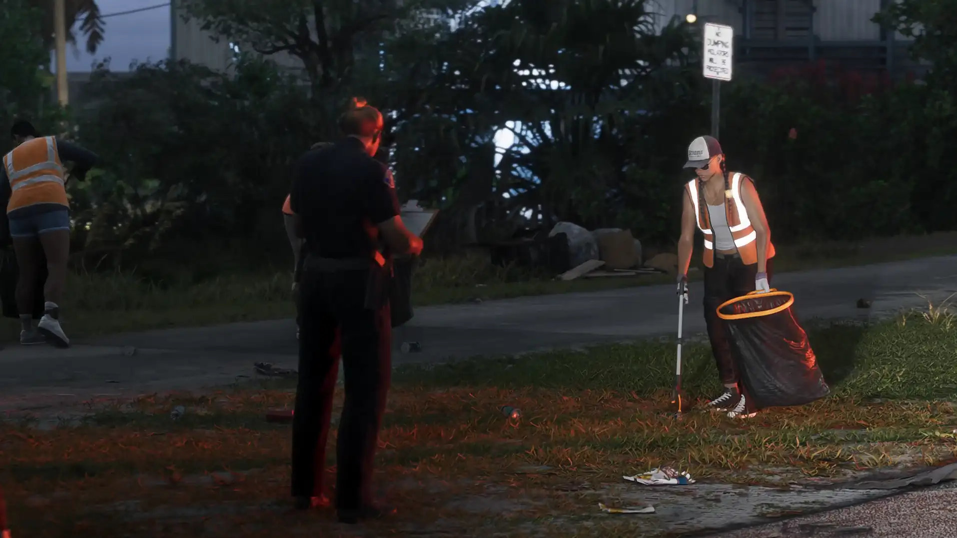 Изображение с уборкой мусора вызвало дискуссию о графике Grand Theft Auto VI
