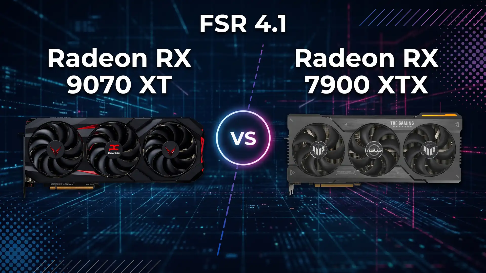 Выход FSR 4.1 для RDNA 3 снова заставил выбирать RX 7900 XTX или RX 9070 XT