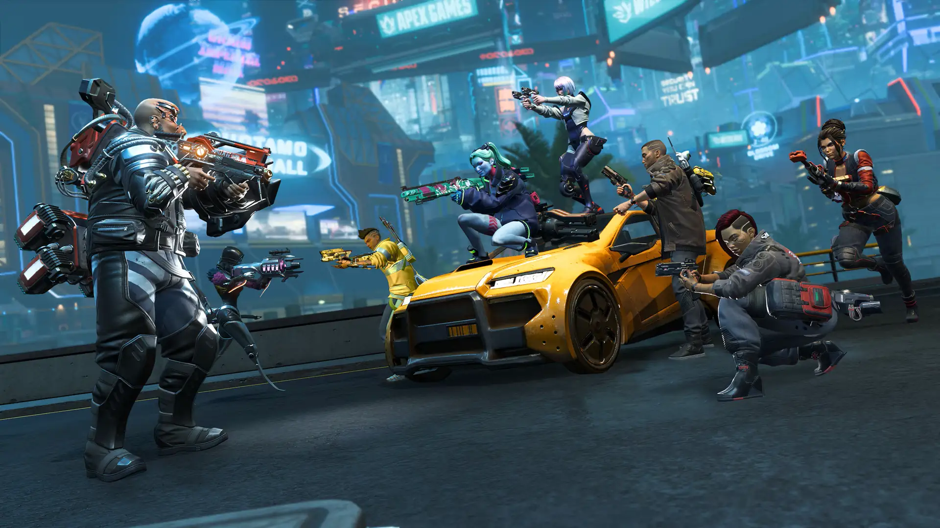 Apex Legends получит крупное обновление с контентом из Cyberpunk Edgerunners