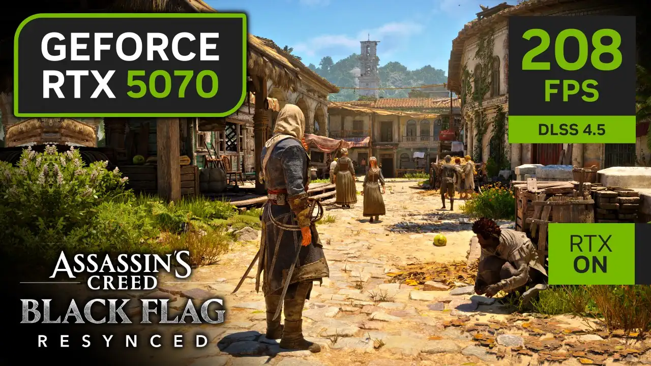 Тесты Assassin's Creed Black Flag Resynced выходят под видом демонстрации начала игры