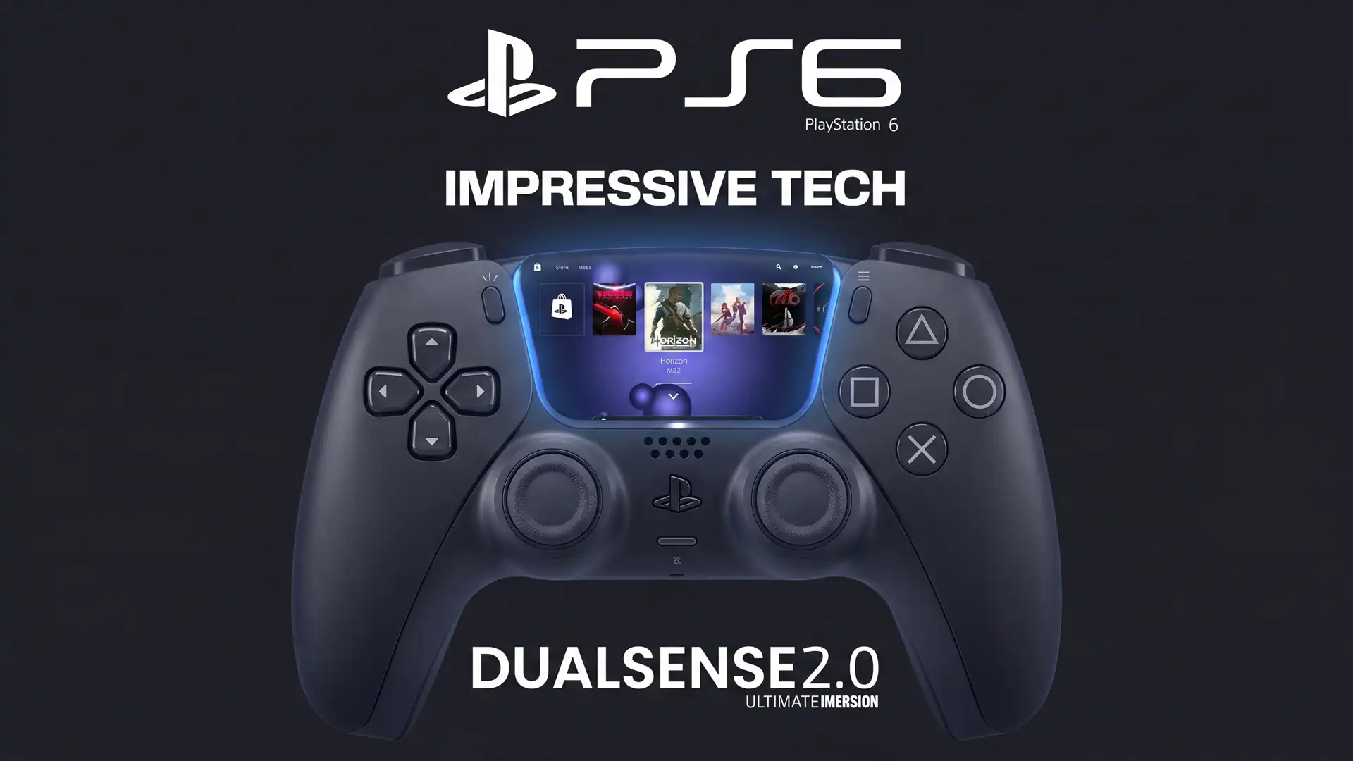 DualSense 2.0 для PlayStation 6 получит модульную конструкцию и сенсорный экран