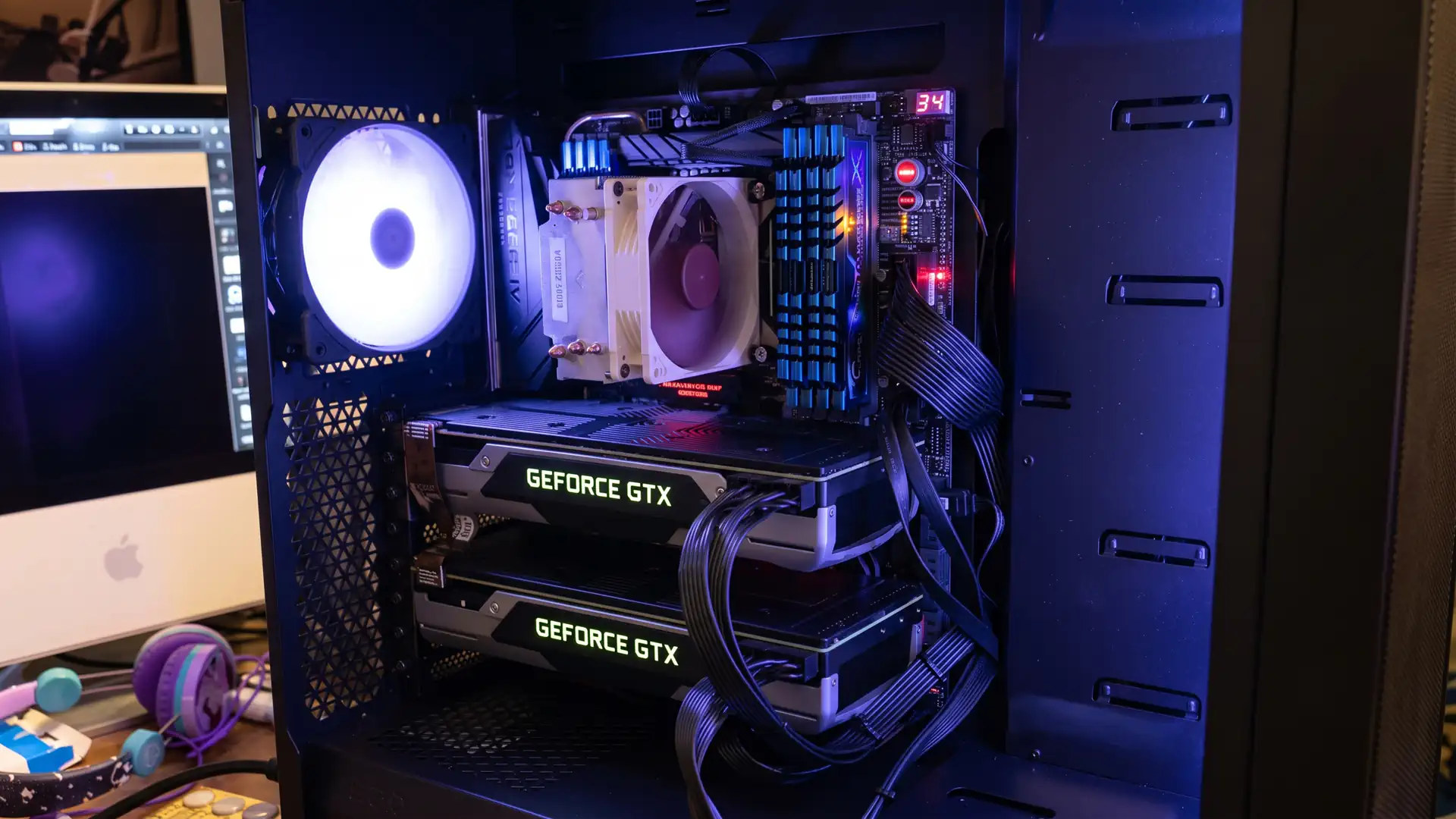 Энтузиаст оживил эпоху Quad SLI с двумя GeForce GTX Titan Z и Core i7 4960X