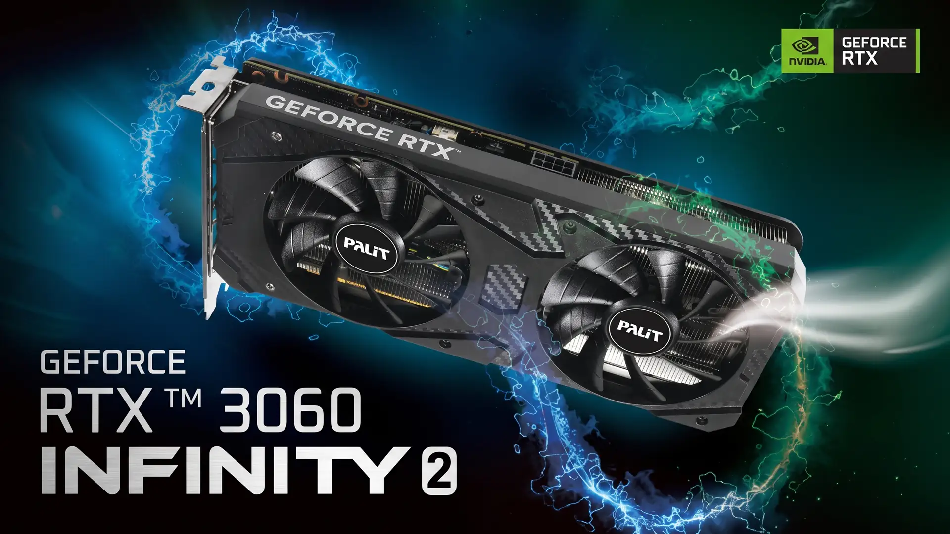 Palit анонсировала новую видеокарту GeForce RTX 3060 Infinity 2 OC
