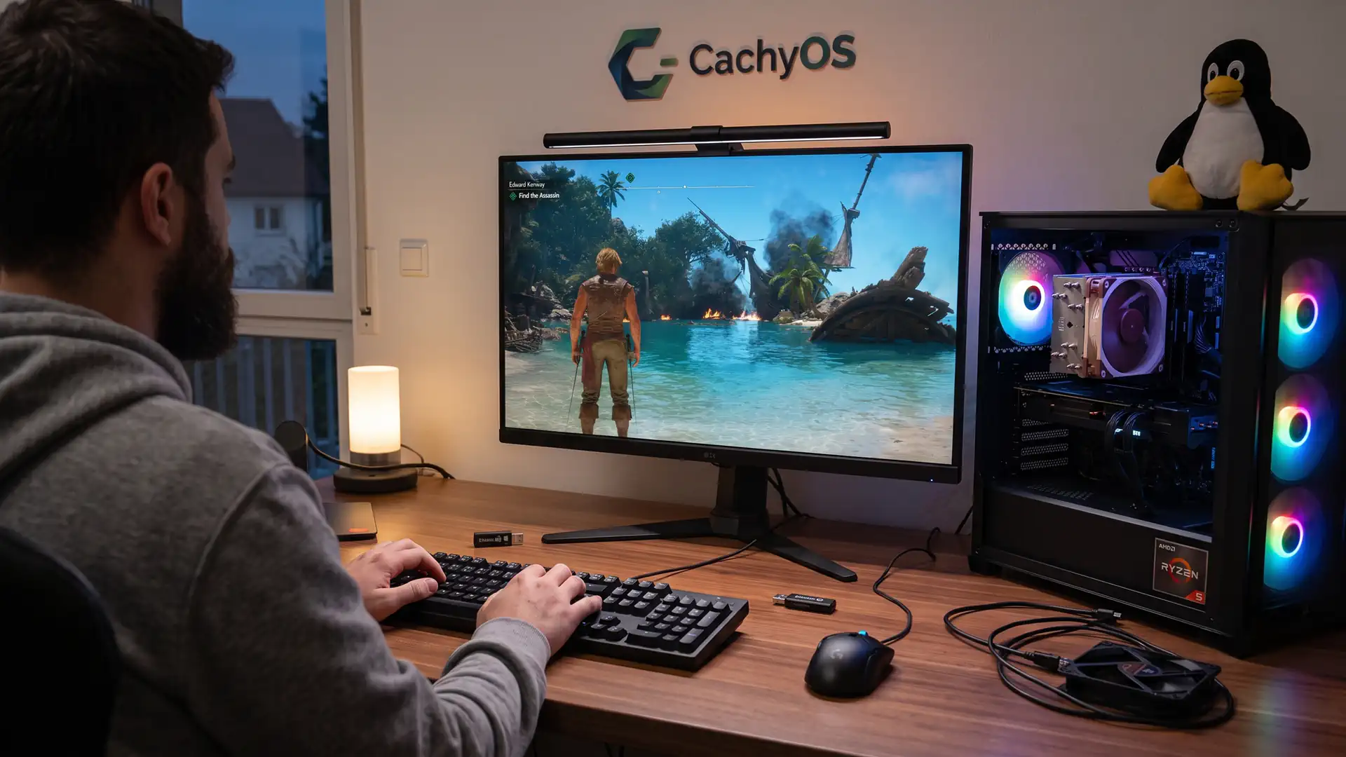 На процессорах Ryzen на сокете AM4 нашли способ запуска игр с Denuvo через гипервизор в Linux