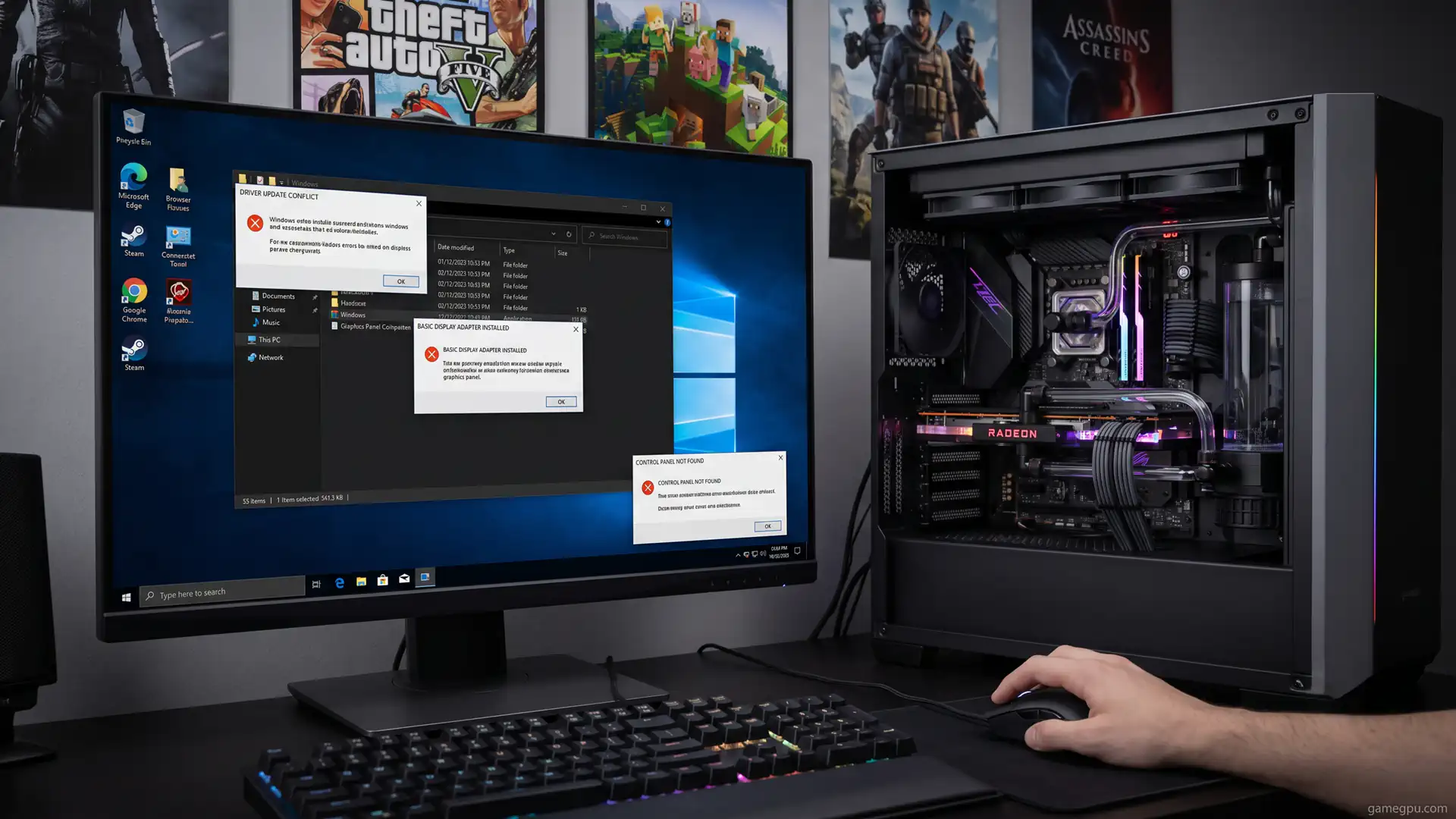 Windows Update ломает графические драйверы на видеокартах Radeon