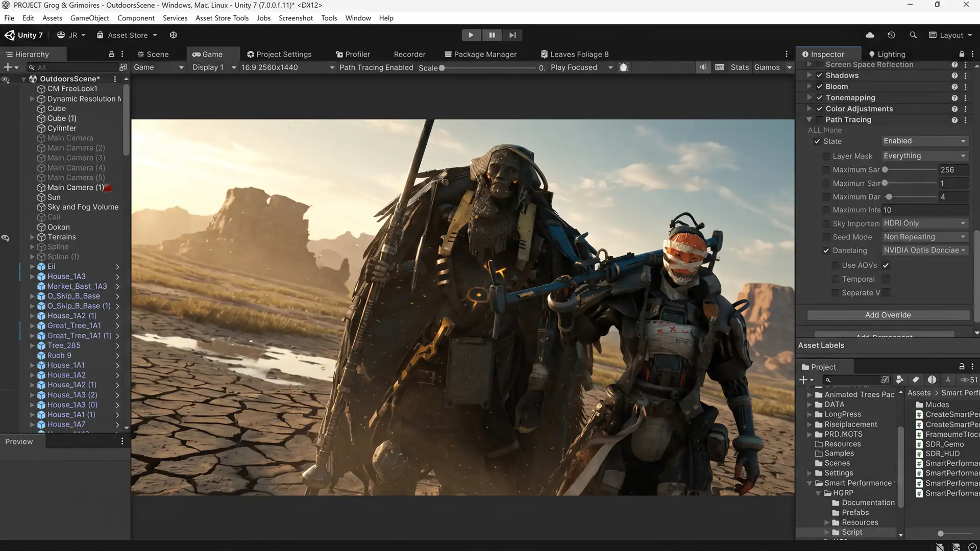 В Unity 7 может появиться полноценный Path Tracing в реальном времени для игр