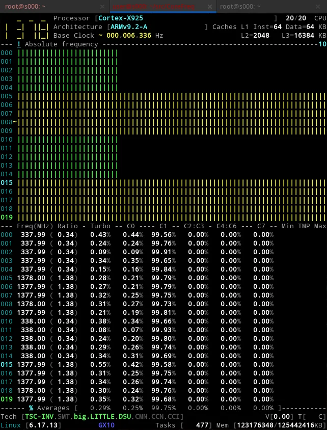 corefreq for nvidia dgx spark v0 7t4io22x9nah1
