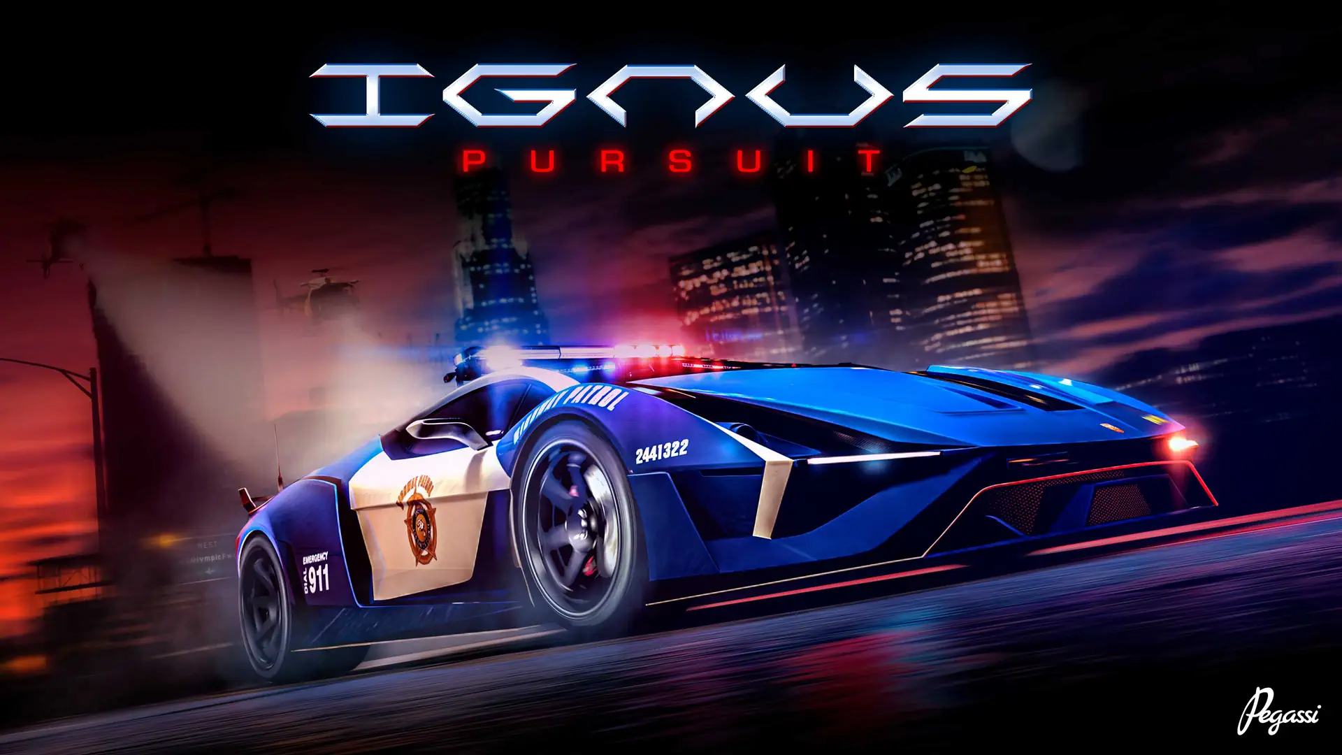 В GTA Online вышло обновление с новым полицейским суперкаром Pegassi Ignus Pursuit