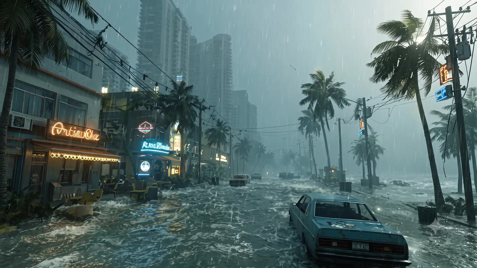 Слухи указывают на добавление ураганов и наводнений в Grand Theft Auto 6