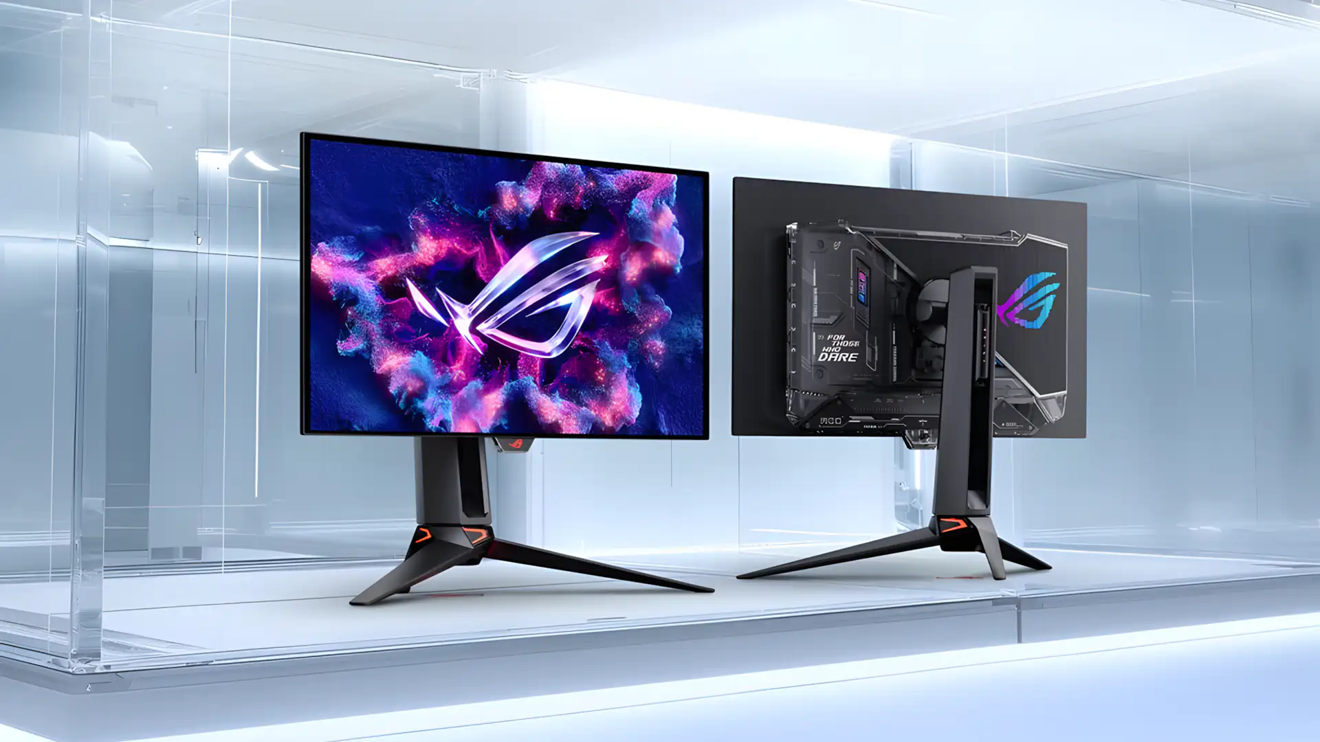 ROG анонсирует старт предзаказов OLED-мониторов ROG Swift OLED PG27UCWM и PG32UCWM