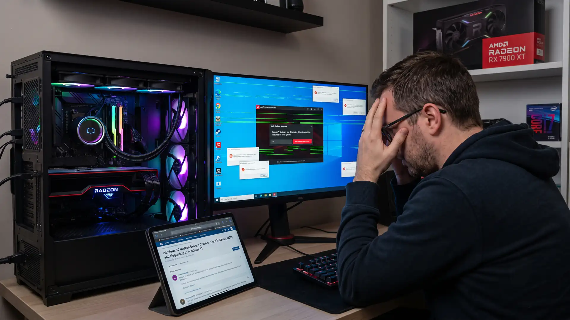 Переход с Windows 10 на Windows 11 решает проблемы с драйверами AMD Adrenalin