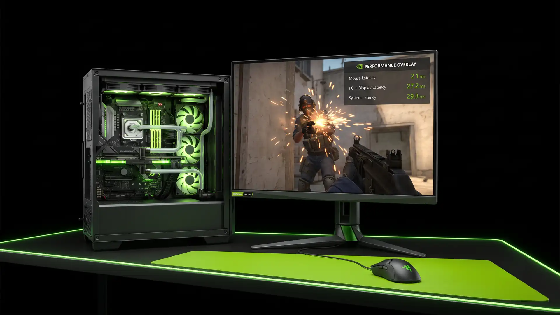 Настройки синхронизации G-Sync и V-Sync на мониторах 500 Гц в Counter-Strike 2