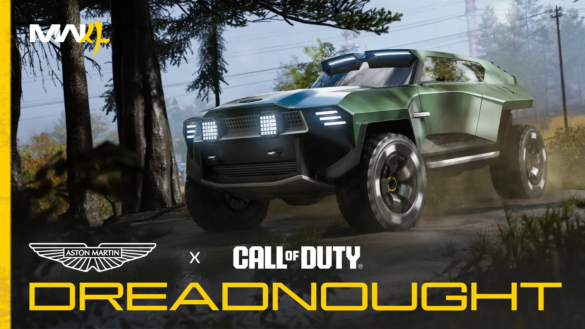 Состоялся официальный анонс тактического суперкара Aston Martin Dreadnought для Call of Duty Modern Warfare 4