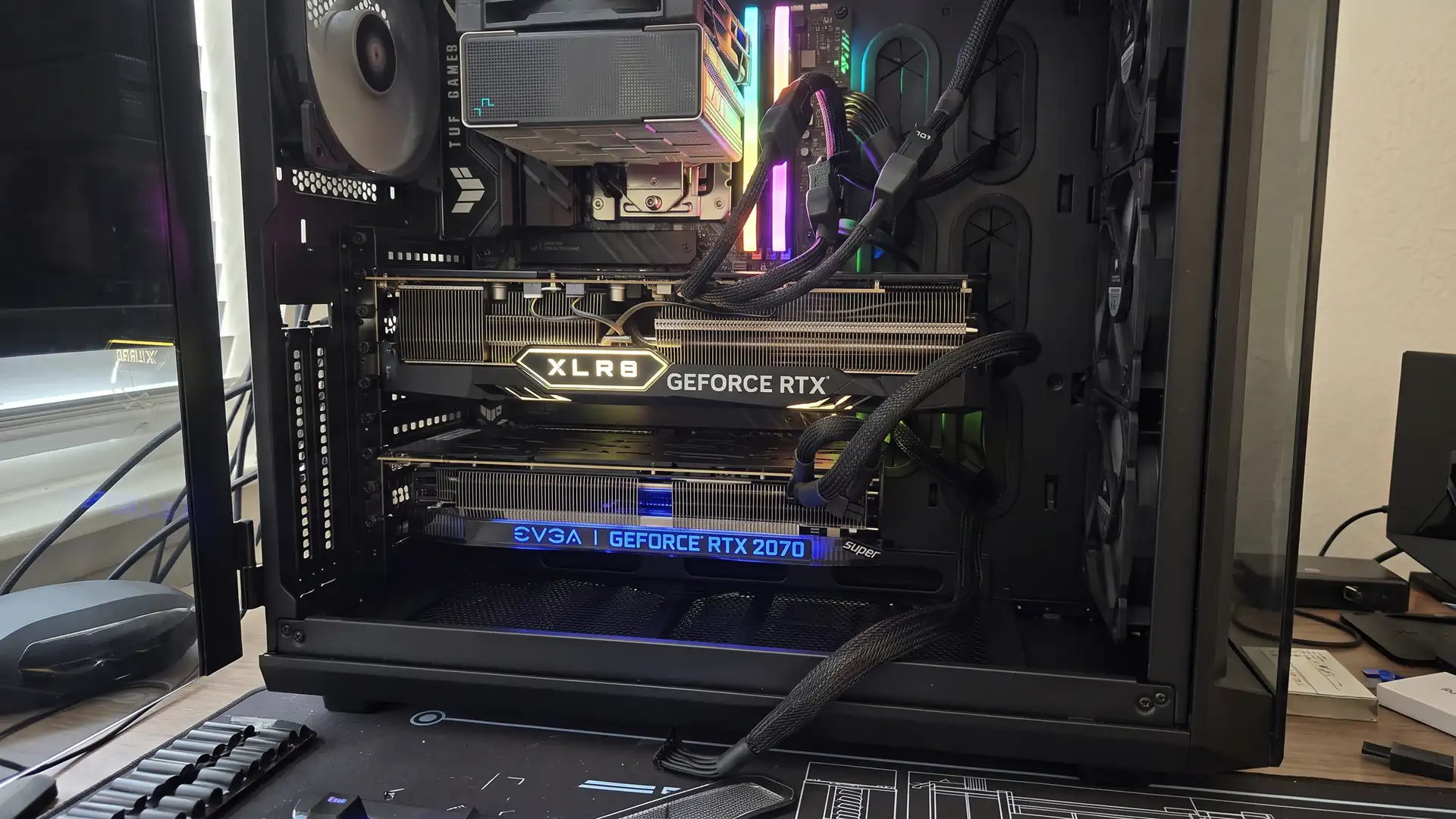 Тестирование связки видеокарт GeForce RTX 4080 и RTX 2070 Super с Lossless Scaling