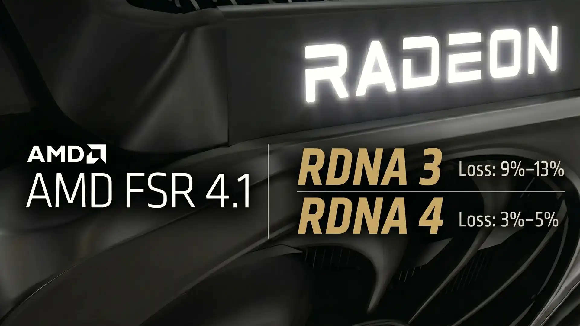 FSR 4.1 на Radeon RX 7000 будет до 10% медленнее, чем на RX 9000