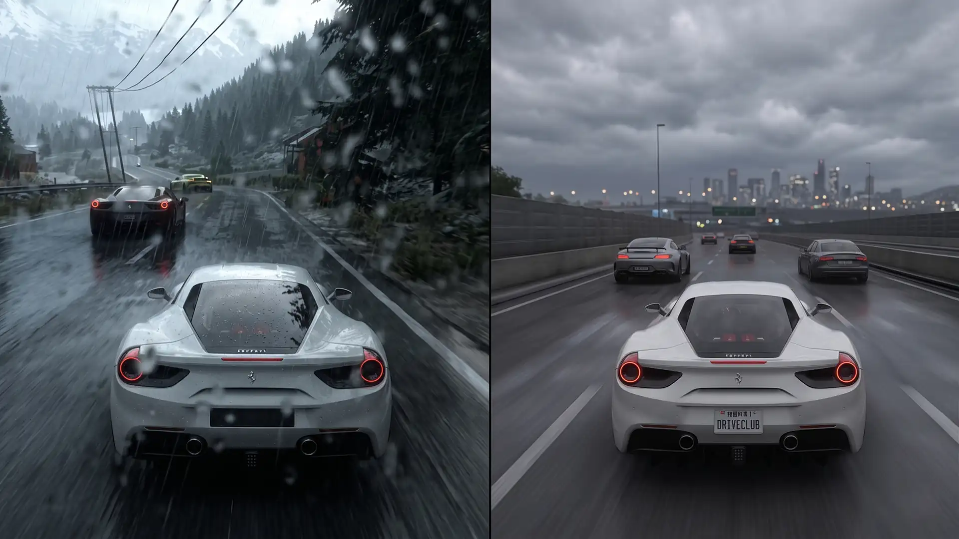 DRIVECLUB 2014 неожиданно превзошел Forza Horizon 6 по визуальным эффектам