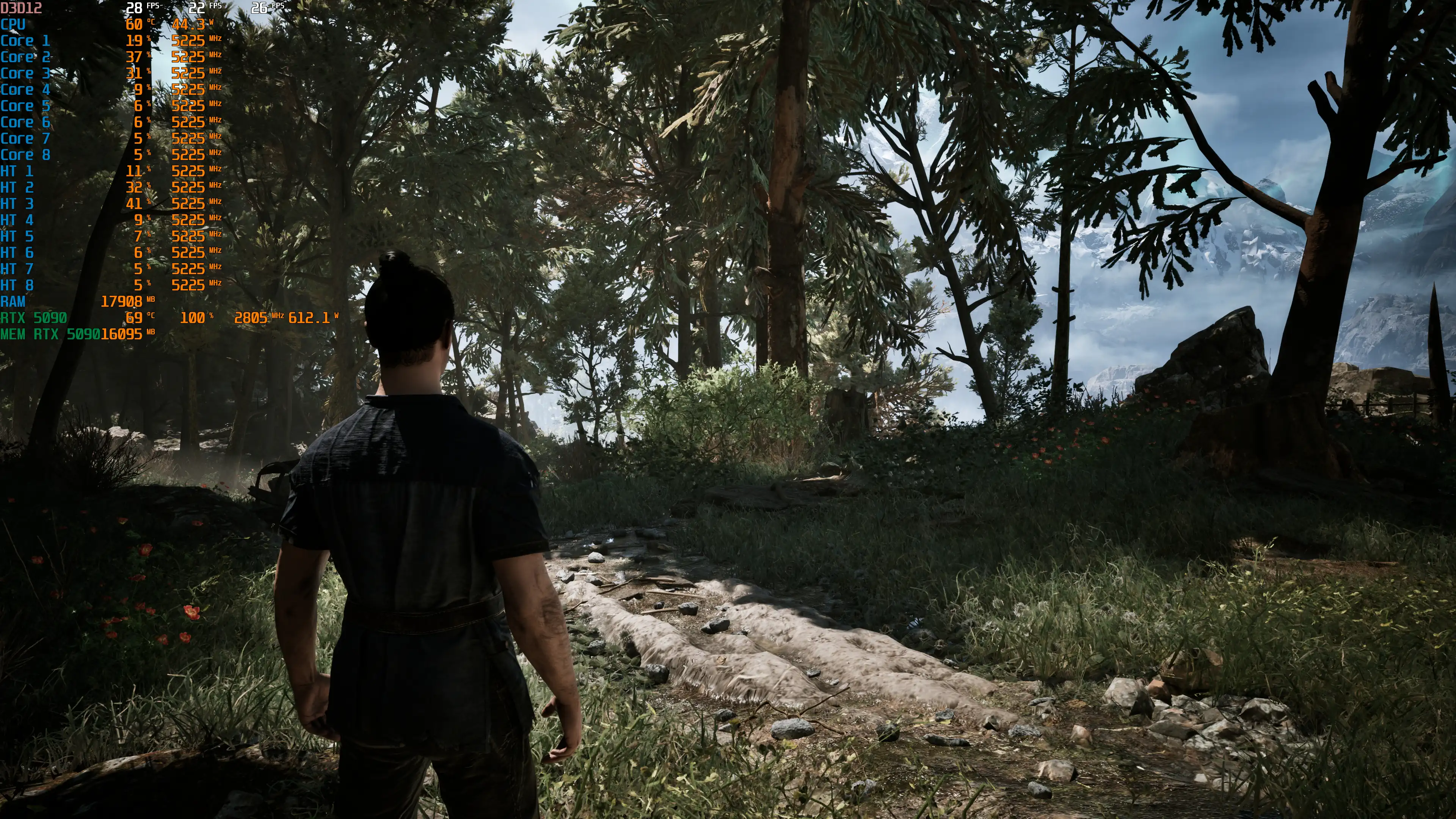 RTX 5090 не гарантирует комфортный FPS в Gothic 1 Remake в 4K