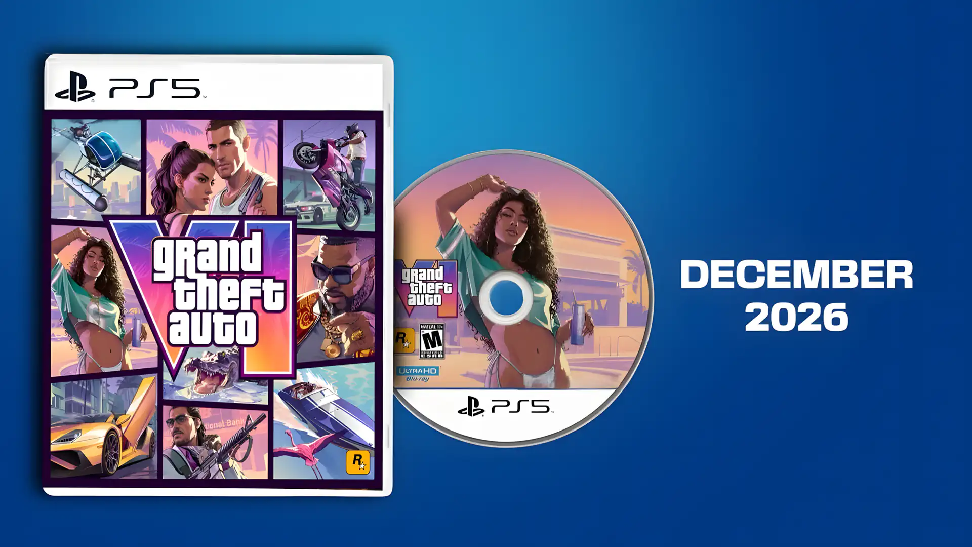 Физические копии Grand Theft Auto 6 на дисках появятся в декабре