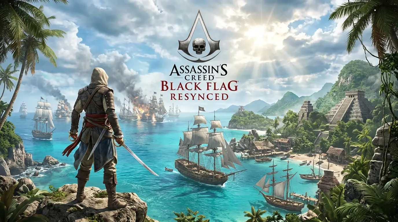 Первые 30 минут Assassin's Creed Black Flag Resynced слили на китайский видеохостинг